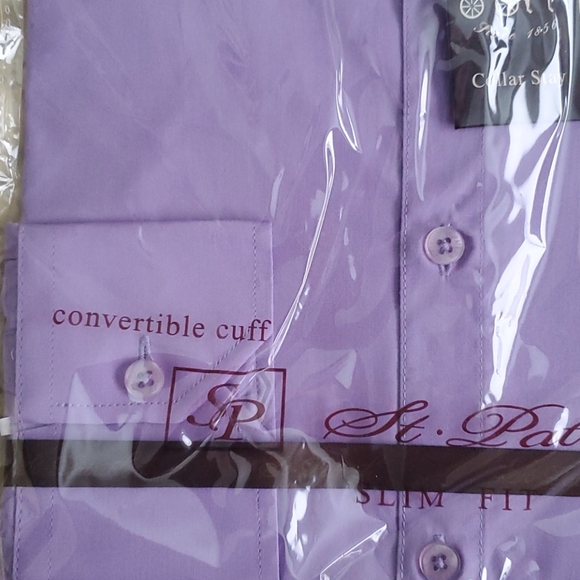 Youth lavender dress shirt - Picture 2 of 3